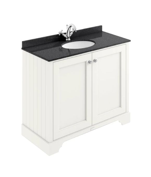 BAYSWATER FLOOR STANDING UNIT POINTING WHITE