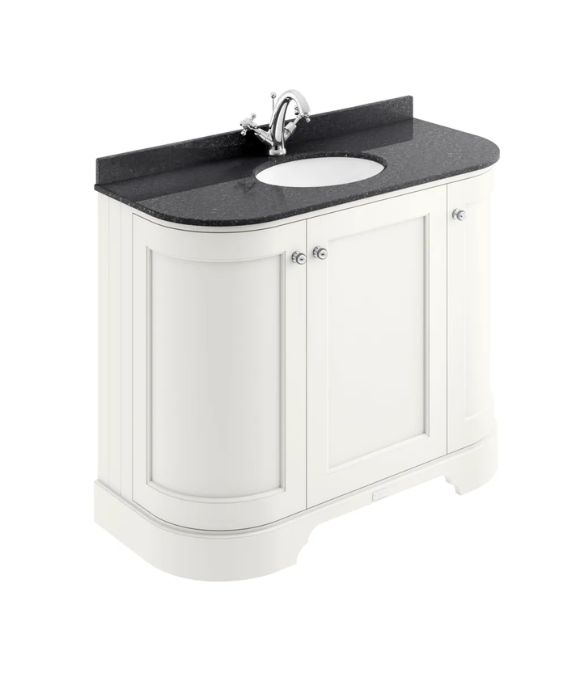 BAYSWATER CURVED UNIT POINTING WHITE