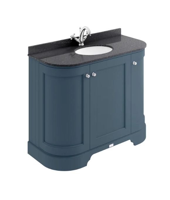 BAYSWATER CURVED UNIT STIFFKEY BLUE