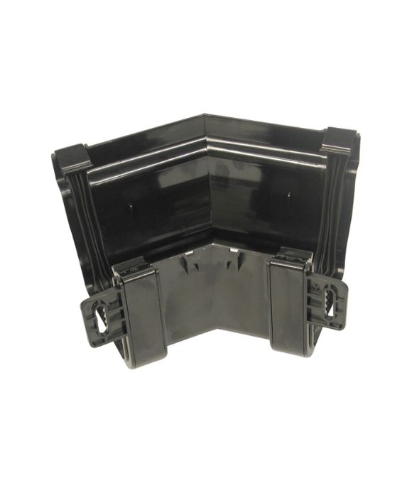 OSMA GUTTER STORMLINE EXT ANGLE 45 BLACK