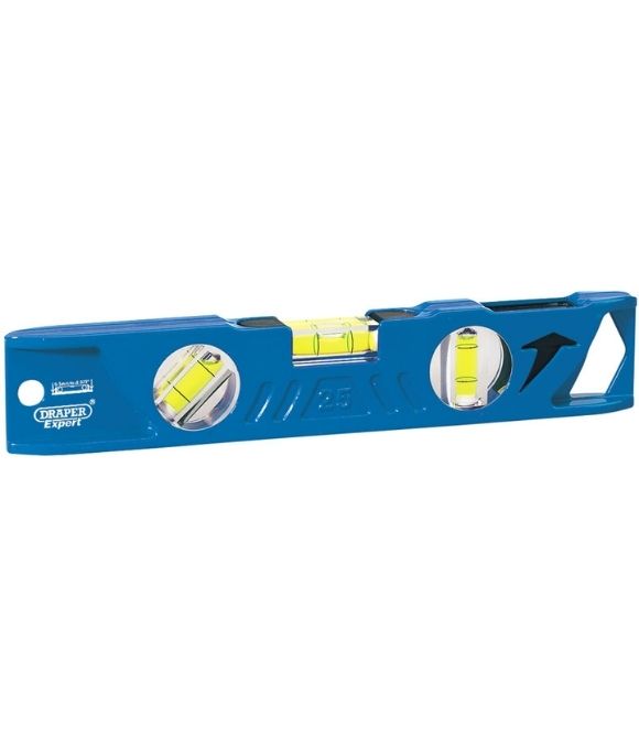 DRAPER SIDE VIEW BOAT SPIRIT LEVEL 250MM