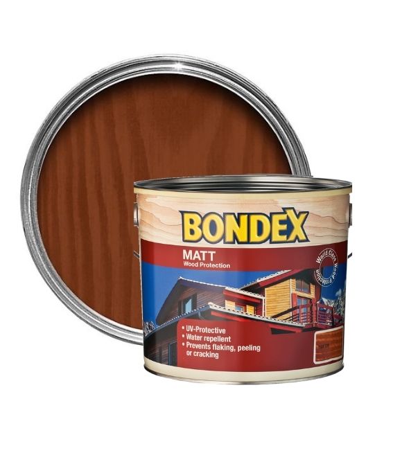 BONDEX STAIN MATT FINISH REDWOOD 750ML