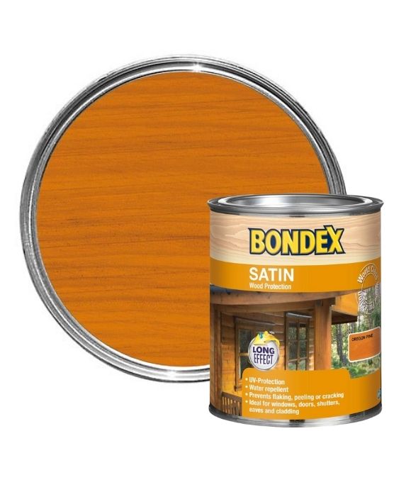 BONDEX STAIN SATIN FINISH OREGON PINE 750ML