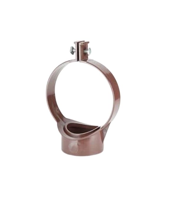 POLYPIPE SOIL BOSS STRAP 110MM BROWN
