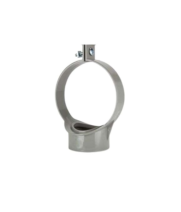 POLYPIPE SOIL BOSS STRAP 110MM GREY