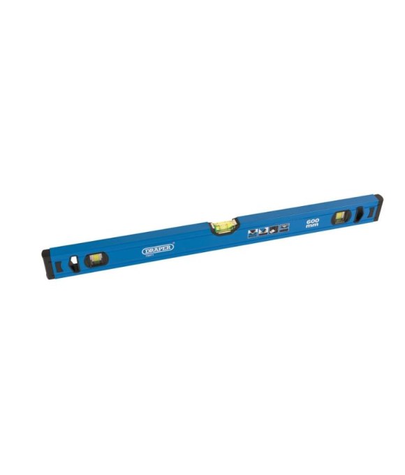DRAPER ALUMINIUM BOX SECTION LEVEL 600MM