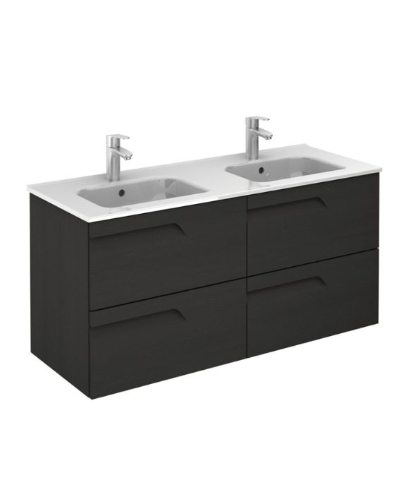 BRAVA WALL HUNG DOUBLE UNIT NATURE GREY