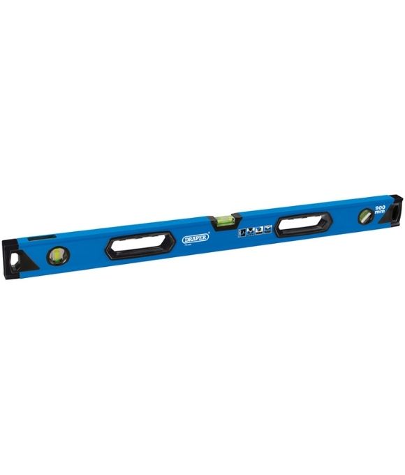 DRAPER BOX SECTION LEVEL WITH SIDE VIEW VIAL 900MM