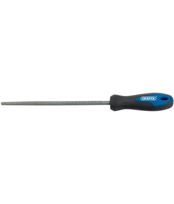 DRAPER SOFT GRIP ENGINEER’S ROUND CABINET RASP 200MM