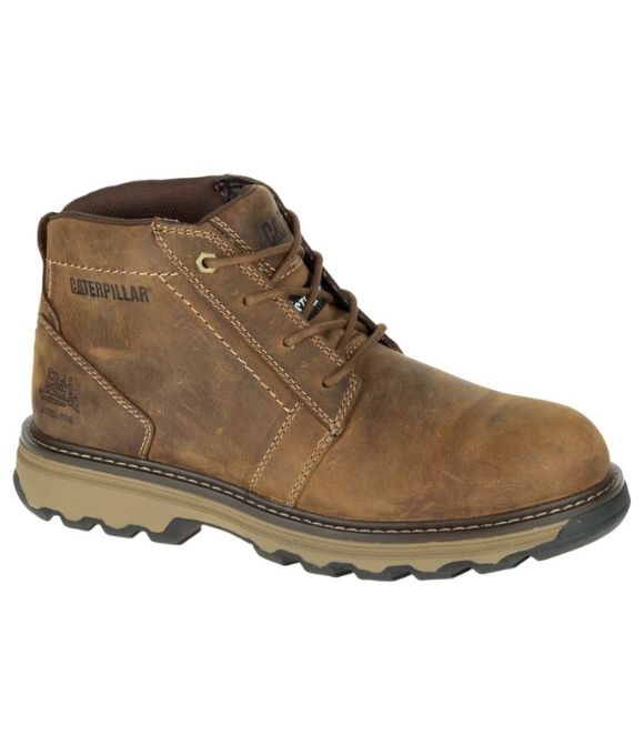 CAT PARKER SAFETY BOOT DARK BEIGE