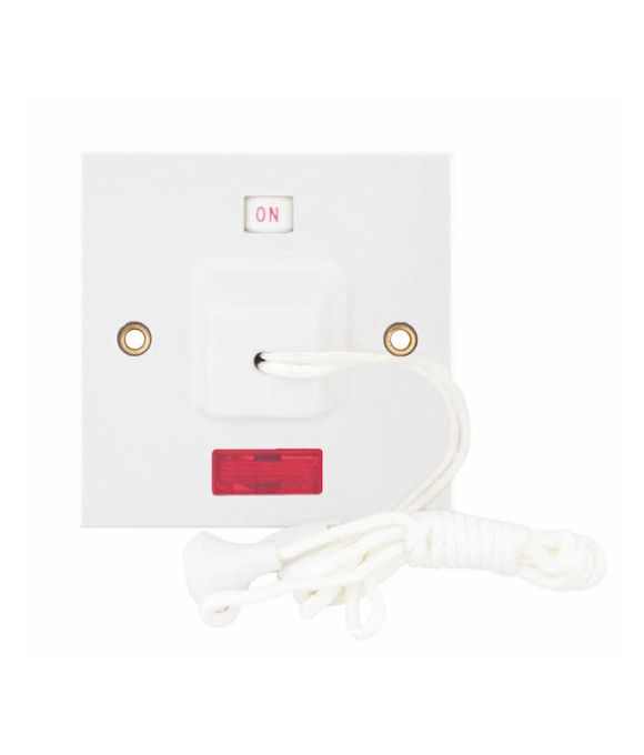 CEILING PULL SWITCH 45A WITH NEON