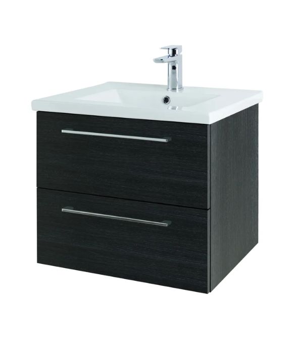 CESENA WALL HUNG UNIT SHADOW BLACK