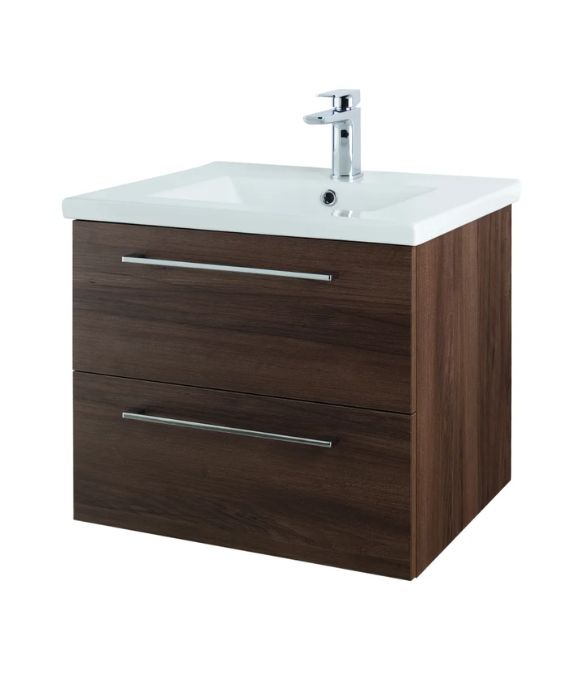 CESENA WALL HUNG UNIT WALNUT