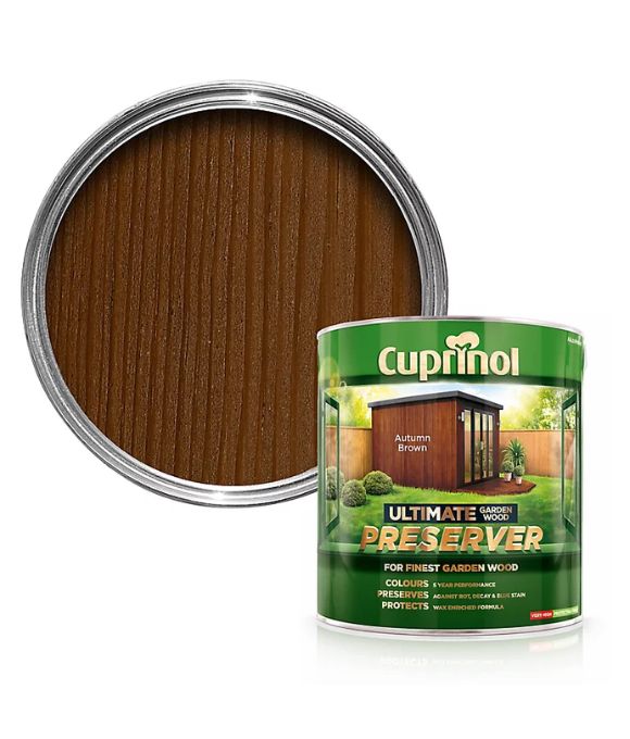 CUPRINOL ULTIMATE PRESERVER AUTUMN BROWN