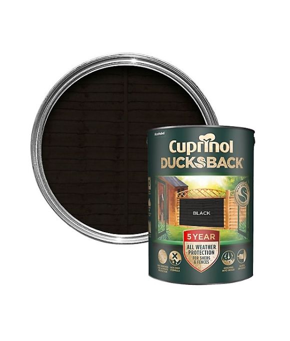 CUPRINOL DUCKS BACK BLACK 5LT 