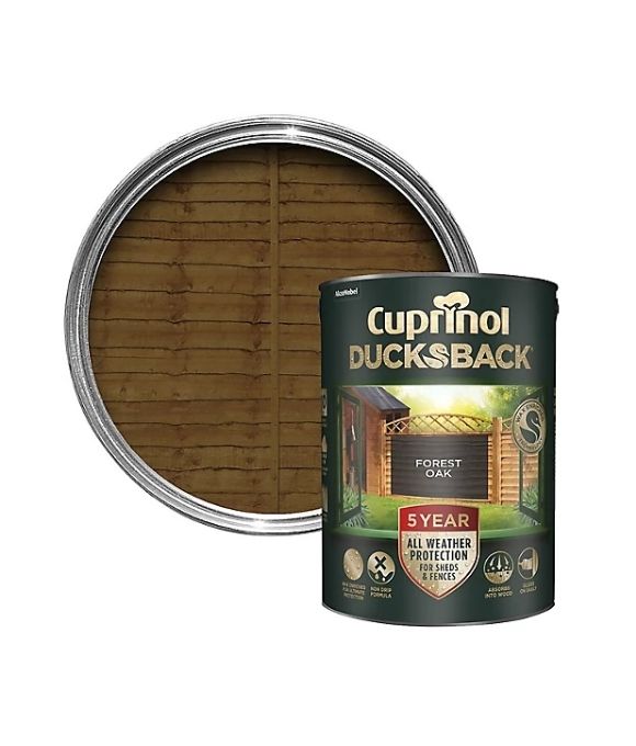 CUPRINOL DUCKS BACK FOREST OAK 5LT 