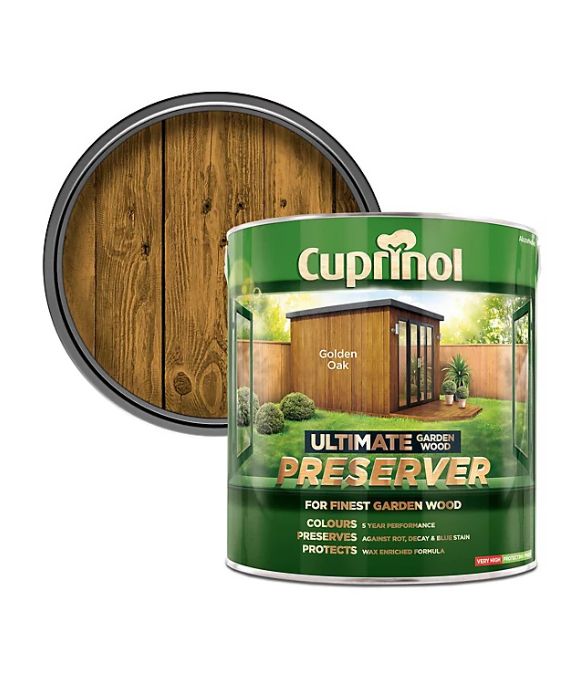 CUPRINOL ULTIMATE PRESERVER GOLDEN OAK