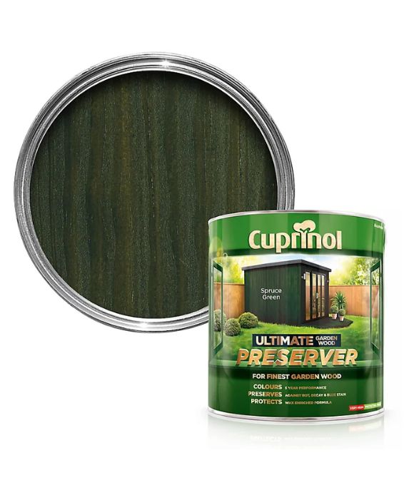 CUPRINOL ULTIMATE PRESERVER SPRUCE GREEN