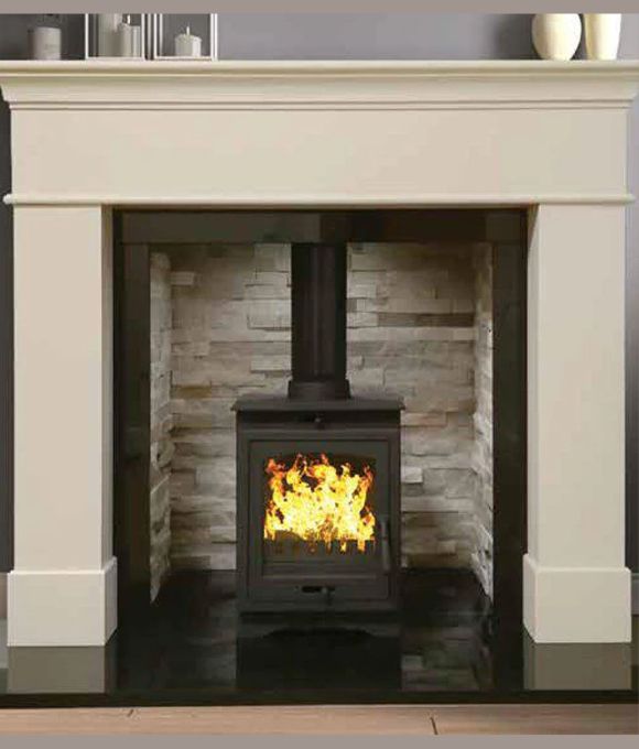 DOAN 54 IVORY PEARL FIREPLACE 