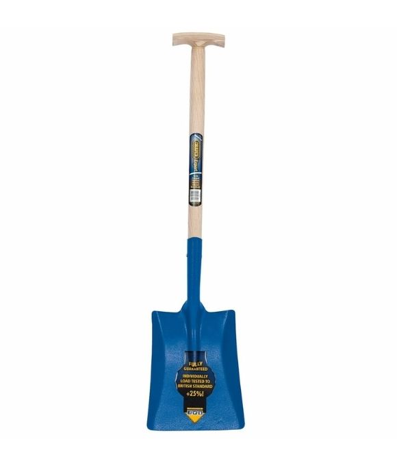 DRAPER SQUARE MOUTH SHOVEL WITH ASH HANDLE