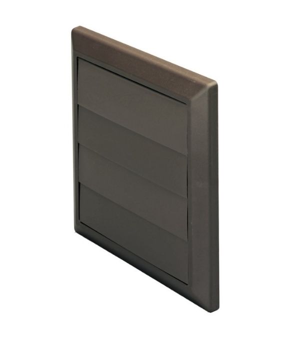 DUCT VENT GRAVITY BROWN 100MM 