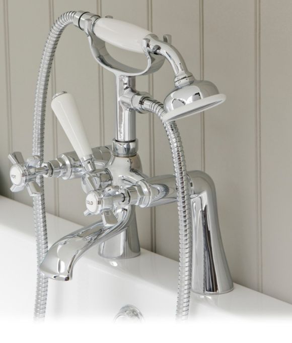EDWARDIAN BATH SHOWER MIXER