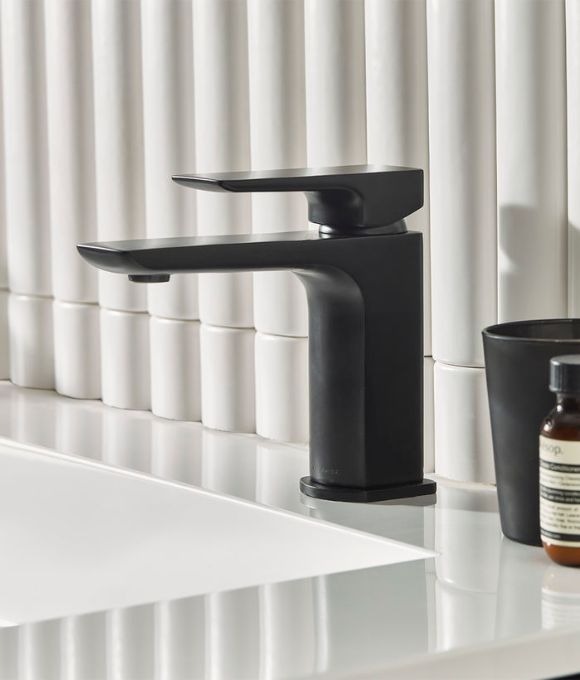 ELATE BASIN MIXER MATT BLACK 