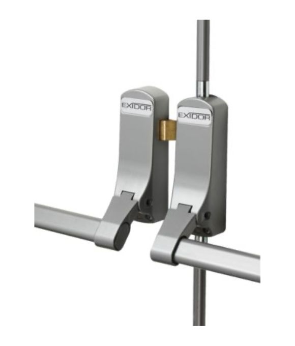 EXIDOR 285 PUSH BAR REBATED DOUBLE DOOR