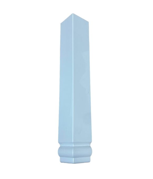 FASCIA OGEE EXTERNAL CORNER WHITE