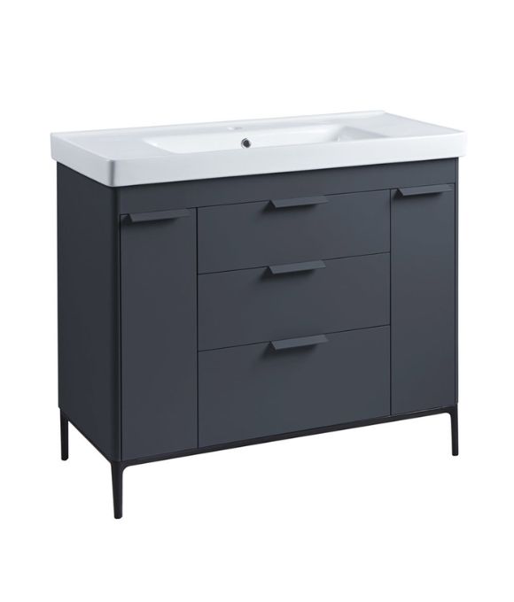 FAIRMONT 1000 FLOOR STANDING UNIT MATT CARBON