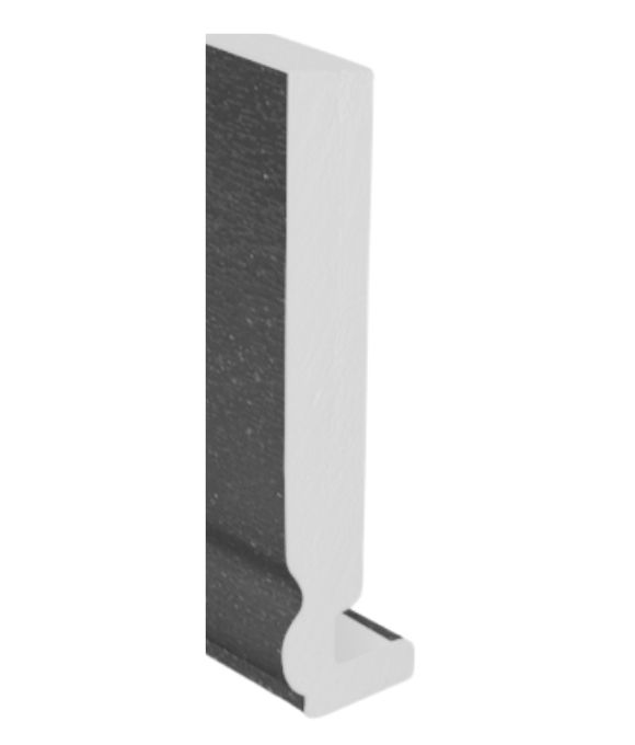 FASCIA BOARD OGEE ANTHRACITE GREY 200MM X 5MT