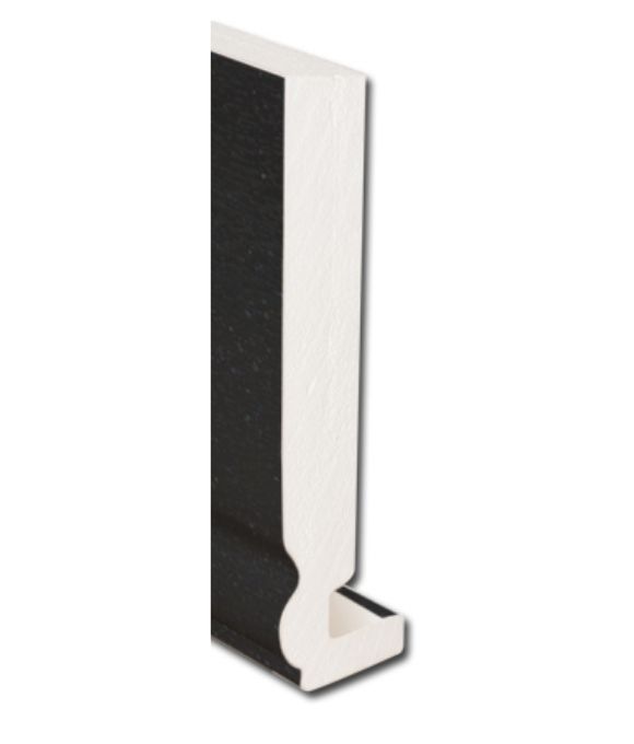 FASCIA BOARD OGEE BLACK ASH 200MM X 5MT