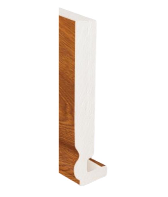 FASCIA BOARD OGEE GOLDEN OAK 200MM X 5MT