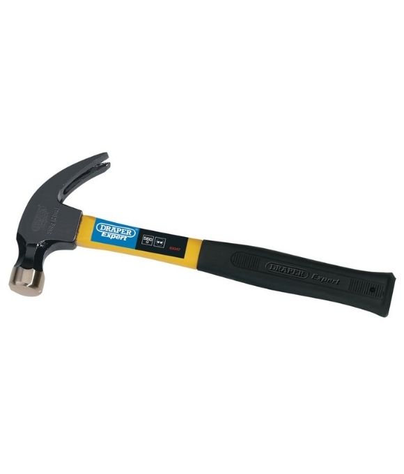 DRAPER EXPERT FIBREGLASS SHAFTED CLAW HAMMER 560G