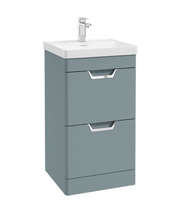 FREYA FLOOR STANDING UNIT MATT CORAL GREEN