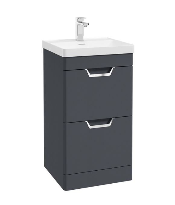 FREYA FLOOR STANDING UNIT MATT NIGHT SKY BLUE