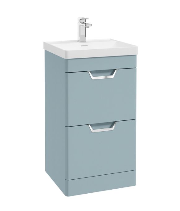 FREYA FLOOR STANDING UNIT MATT MORNING SKY BLUE