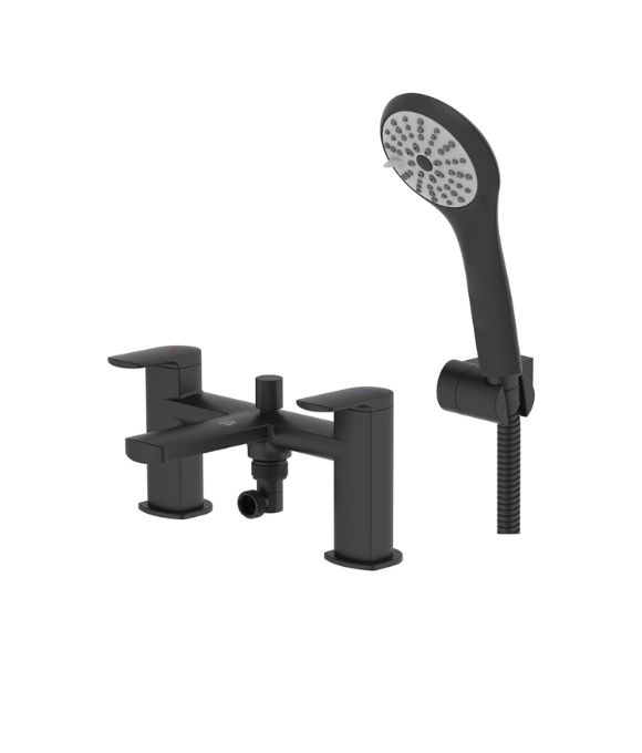 FUSE BATH SHOWER MIXER BLACK