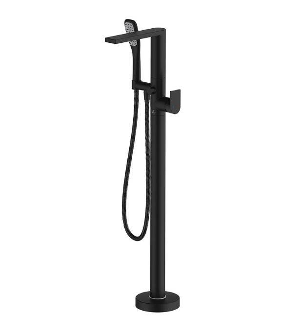 FUSE FREESTANDING BATH SHOWER MIXER BLACK