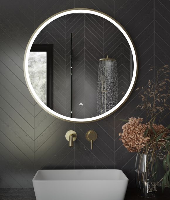 FUSE FRAME ROUND MIRROR