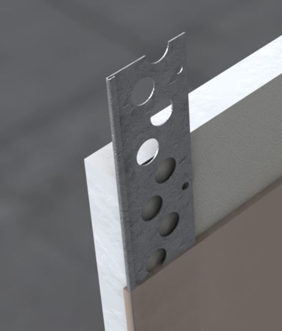 PLASTER STOP BEAD GALV 12MM 3.0M