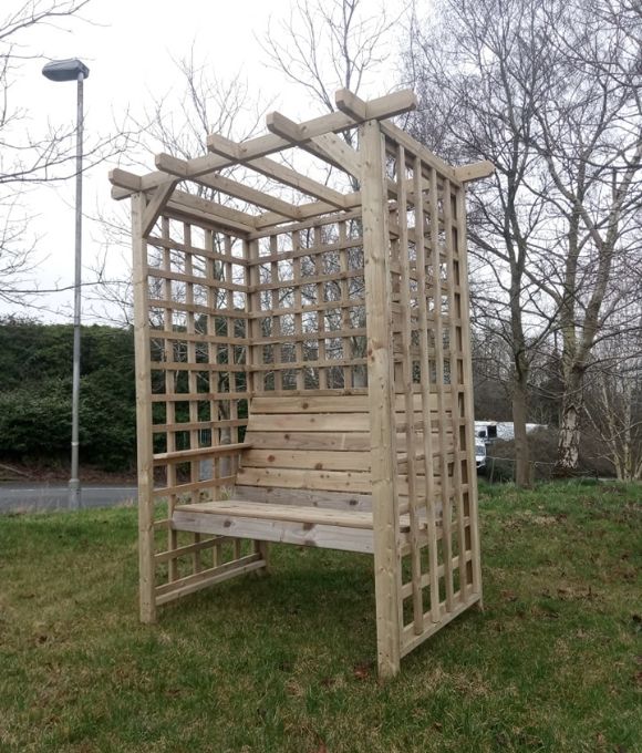 RAPH’S GAZEBO PERGOLA WITH BENCH
