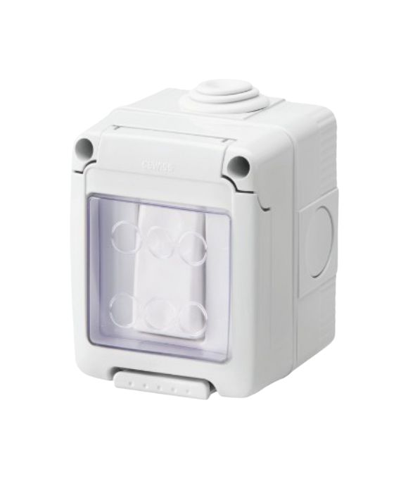 GEWISS WATERPROOF SWITCH 1GANG 2WAY 16A