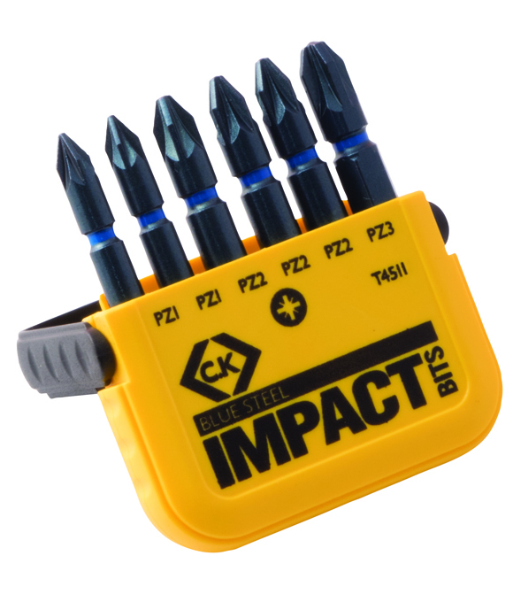 C.K. IMPACT BIT SET PZ 6PCS 