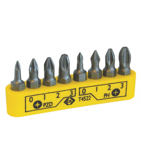 C.K. BIT SET PZ / PH 8PCS 