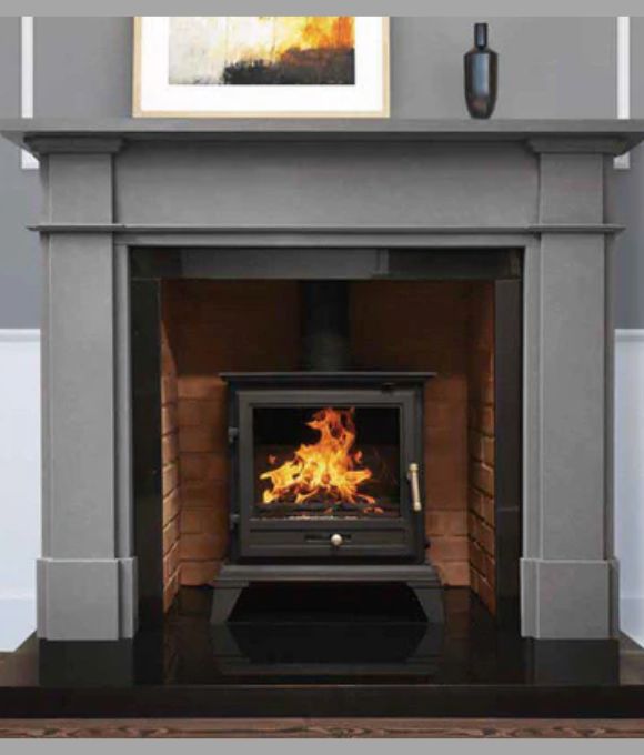 GLENMORE 58 SPLEGA STONE FIREPLACE