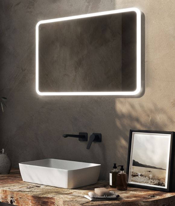GLOW RECTANGULAR MIRROR