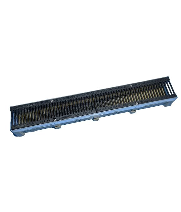 GRIDIRON POLYFLY 200 D400 GALVANISED EDGE WATER CHANNEL