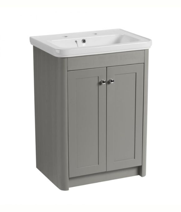 HALCYON FLOOR STANDING UNIT STONE GREY
