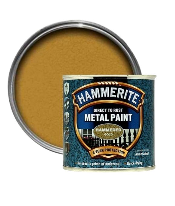 HAMMERITE HAMMERED GOLD 250ML
